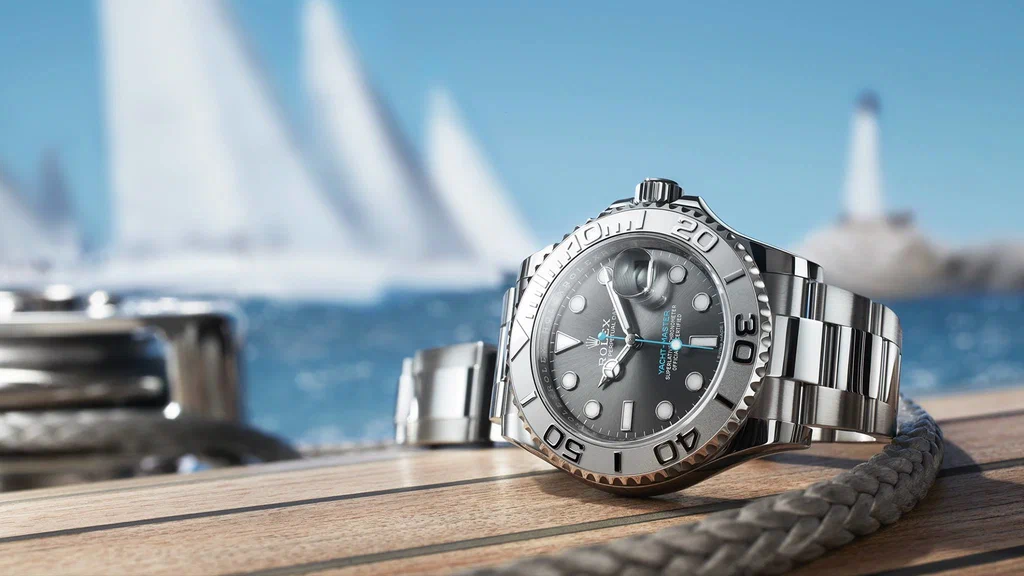 rolex in open scene