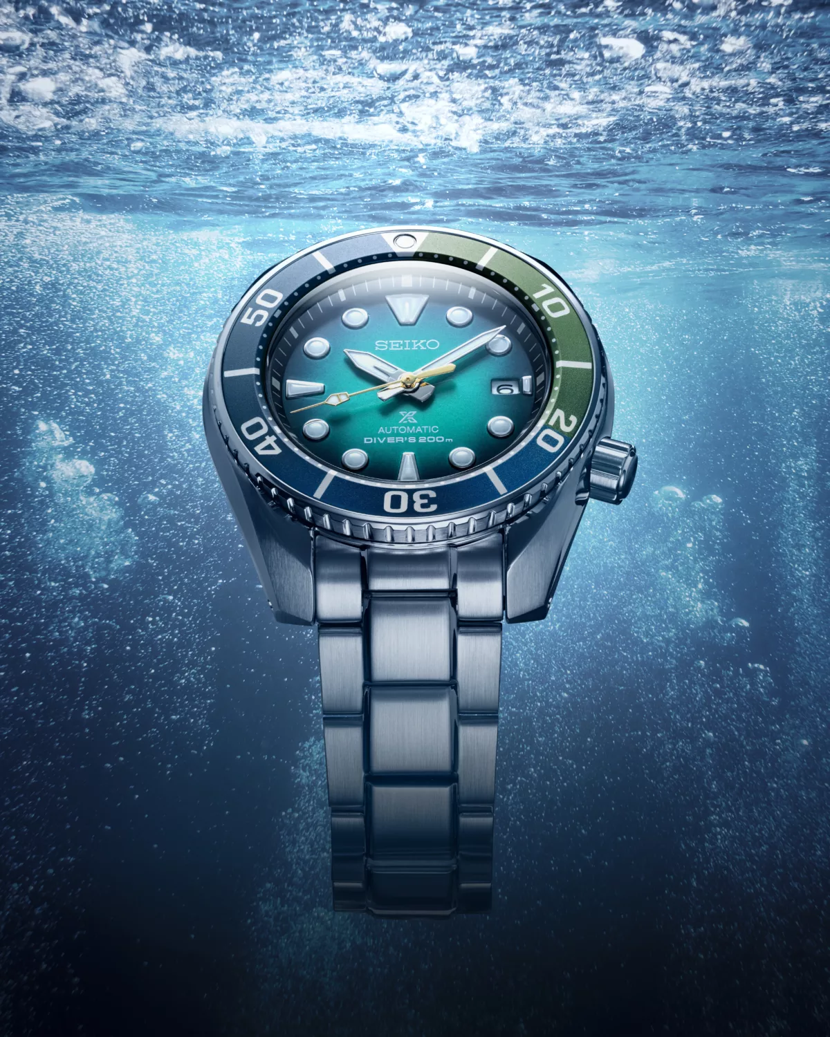 seiko under water